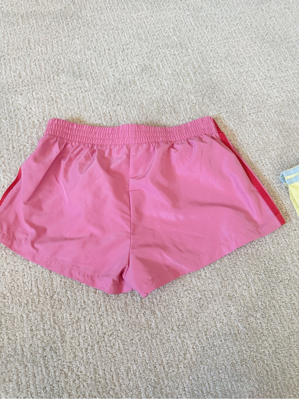 Edited Athletic Side-Striped Shorts - Pink, Yellow, Blue, Size Small - Picture 4 of 11